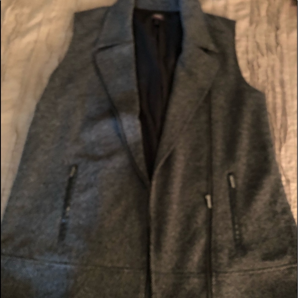 Rafaela Tweed Gray Vest